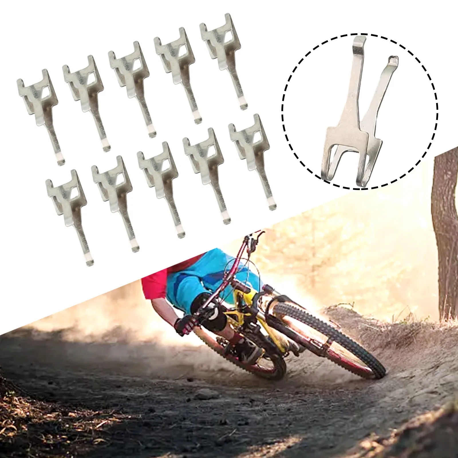 4pcs Spring Strong Resilience Force Uniform Bounciness For Bb5 Brake The Same Size Spring Steel Silver Bike Accessories
4pcs Spring Strong Resilience Force Uniform Bounciness For Bb5 Brake The Same Size Spring Steel Silver Bike Accessories