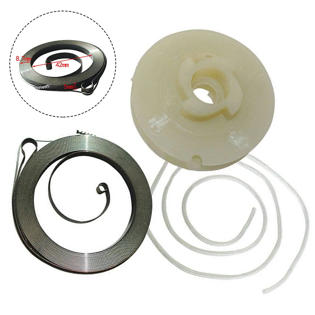 High Quality Recoil Starter Pull Rope Kit Chainsaw Parts Recoil Rope Rotor Pulle Garden Power Tool Accessories
High Quality Recoil Starter Pull Rope Kit Chainsaw Parts Recoil Rope Rotor Pulle Garden Power Tool Accessories