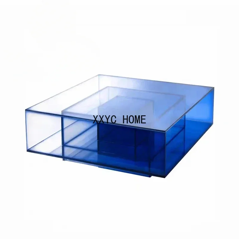 Nordic Creative Gradient Acrylic Tea Table Modern Living Room Sofa Transparent Side Table living room furniture muebles
Nordic Creative Gradient Acrylic Tea Table Modern Living Room Sofa Transparent Side Table living room furniture muebles