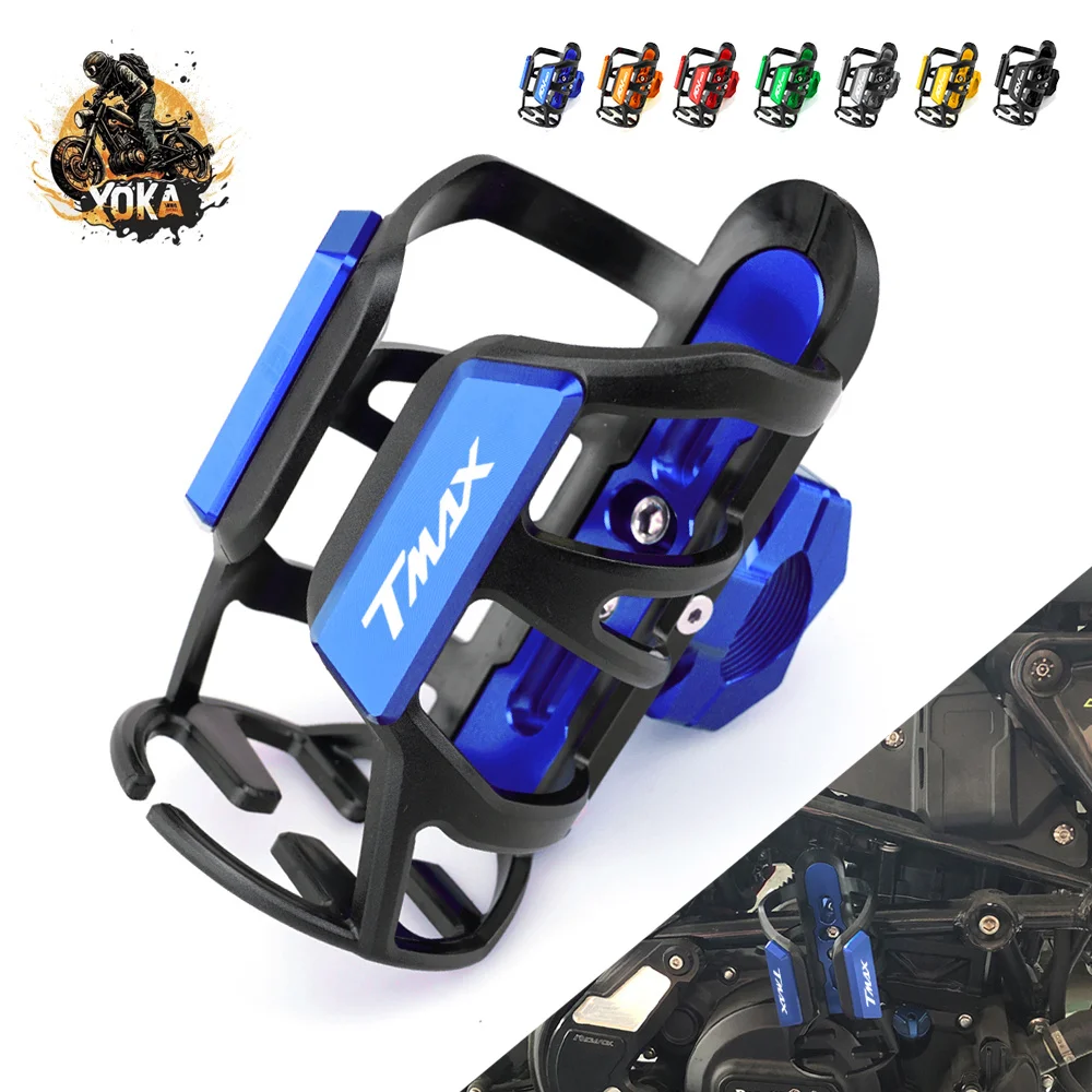 

Logo For Yamaha Tmax 500 530 560 Tmax530 Tmax560 Dx Sx Water Drink Cup Holder Sdand Beverage Bottle Cage Bracket Accessories