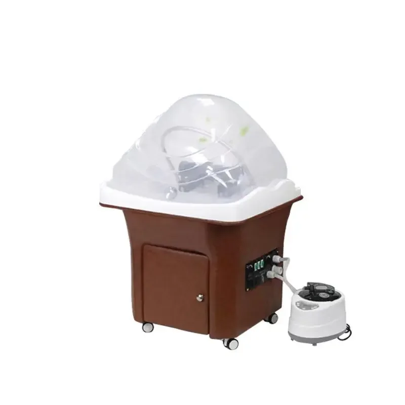 Scalp SPA fumigation mobile independent shampoo basin with water circulation for beauty treatment
Scalp SPA fumigation mobile independent shampoo basin with water circulation for beauty treatment