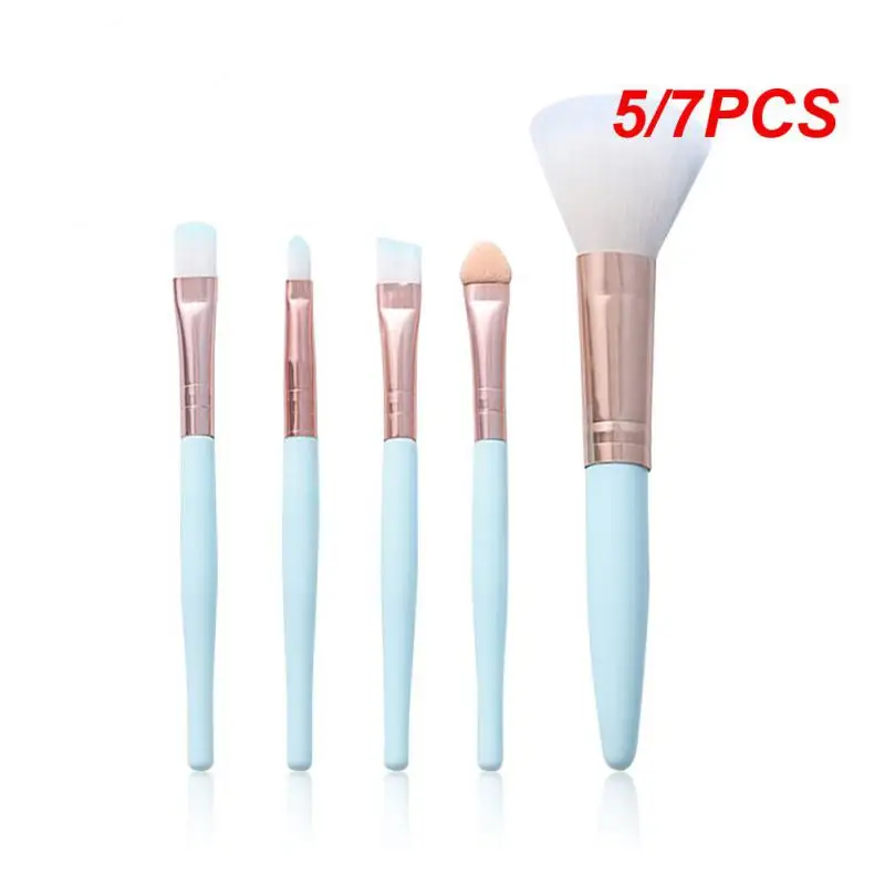 

5/7PCS set Beginners Makeup Brush Kit Make Up Brushes Tools Concealer Blush Eyeshadow Brush Lip Brush Delicate Soft Beauty Tool