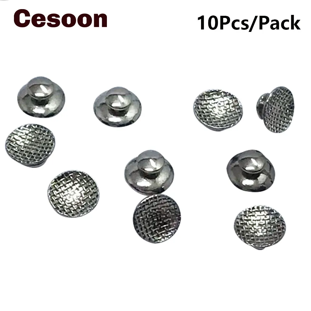 Cesoon 10Pcs/Pack Dental Orthodontic Lingual Button Bondable Buttons Round Mesh Base Dentistry Ortho Acessorios
Cesoon 10Pcs/Pack Dental Orthodontic Lingual Button Bondable Buttons Round Mesh Base Dentistry Ortho Acessorios