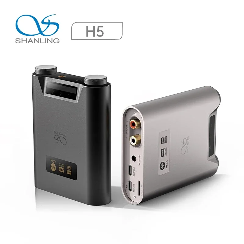 SHANLING H5 Dual AK4493SEQ портативный DAC/декодер усилителя усилитель для наушников
SHANLING H5 Dual AK4493SEQ портативный DAC/декодер усилителя усилитель для наушников