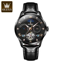 OLEVS Corium Strap Multifunctional Full-automatic Men Wristwatches Waterproof Automatic Mechanical Fashion Watch for Men
OLEVS Corium Strap Multifunctional Full-automatic Men Wristwatches Waterproof Automatic Mechanical Fashion Watch for Men