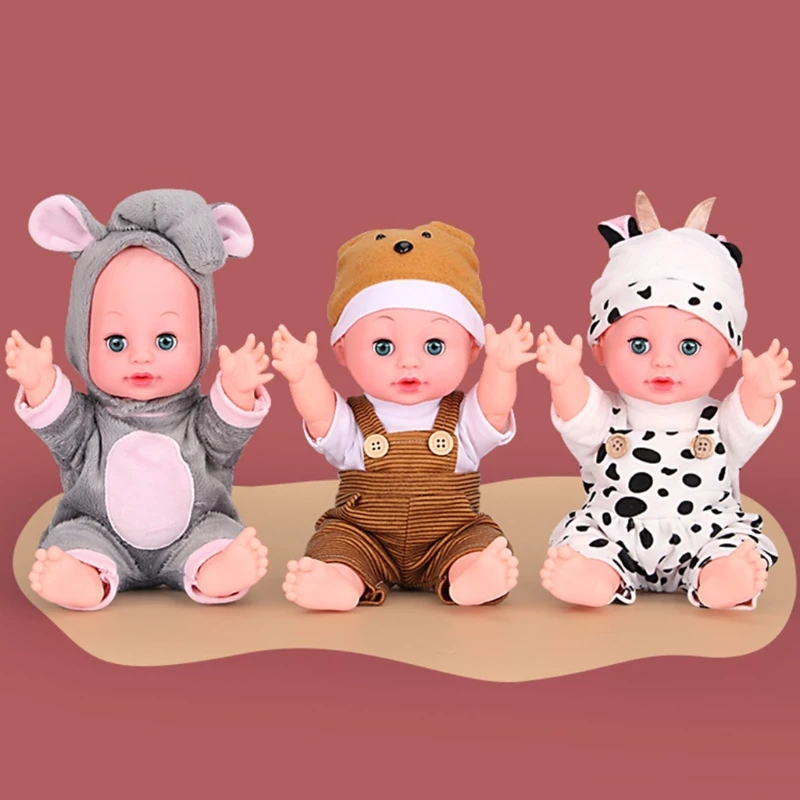 

Детские куклы, реалистичные мягкие виниловые куклы для новорожденных 13 дюймов, реалистичные игрушки для мальчиков и девочек от 3 лет