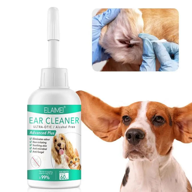 

Cat Ear Cleaner Pet Ear Drops For Infect-ions Control Ear Yeast Mites Remover Gentle Pet Ear Rinse Cat Dog Ear Cleaner Tools