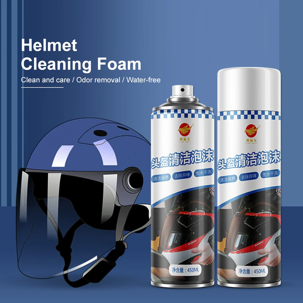 Motorcycle Helmet Foam Cleaner Helmet Liner Cleaner Foam Care Odorless Non-Toxic Cleaning Agent for Helmet Gloves Shoes
Motorcycle Helmet Foam Cleaner Helmet Liner Cleaner Foam Care Odorless Non-Toxic Cleaning Agent for Helmet Gloves Shoes