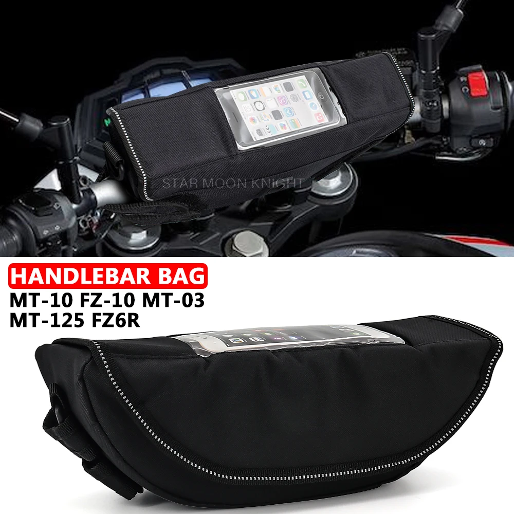 Motorcycle Accessories Waterproof Bag Storage Handlebar bag Travel Tool bag For YAMAHA MT-10 FZ-10 MT-03 MT-125 FZ6R MT10 MT03
Motorcycle Accessories Waterproof Bag Storage Handlebar bag Travel Tool bag For YAMAHA MT-10 FZ-10 MT-03 MT-125 FZ6R MT10 MT03