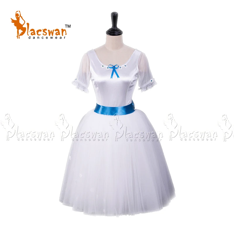 

White 5 Layer Tulle Custom Made Graduation Ball Variation Ballerina Professional Romantic Ballet Dress Tutu BE020