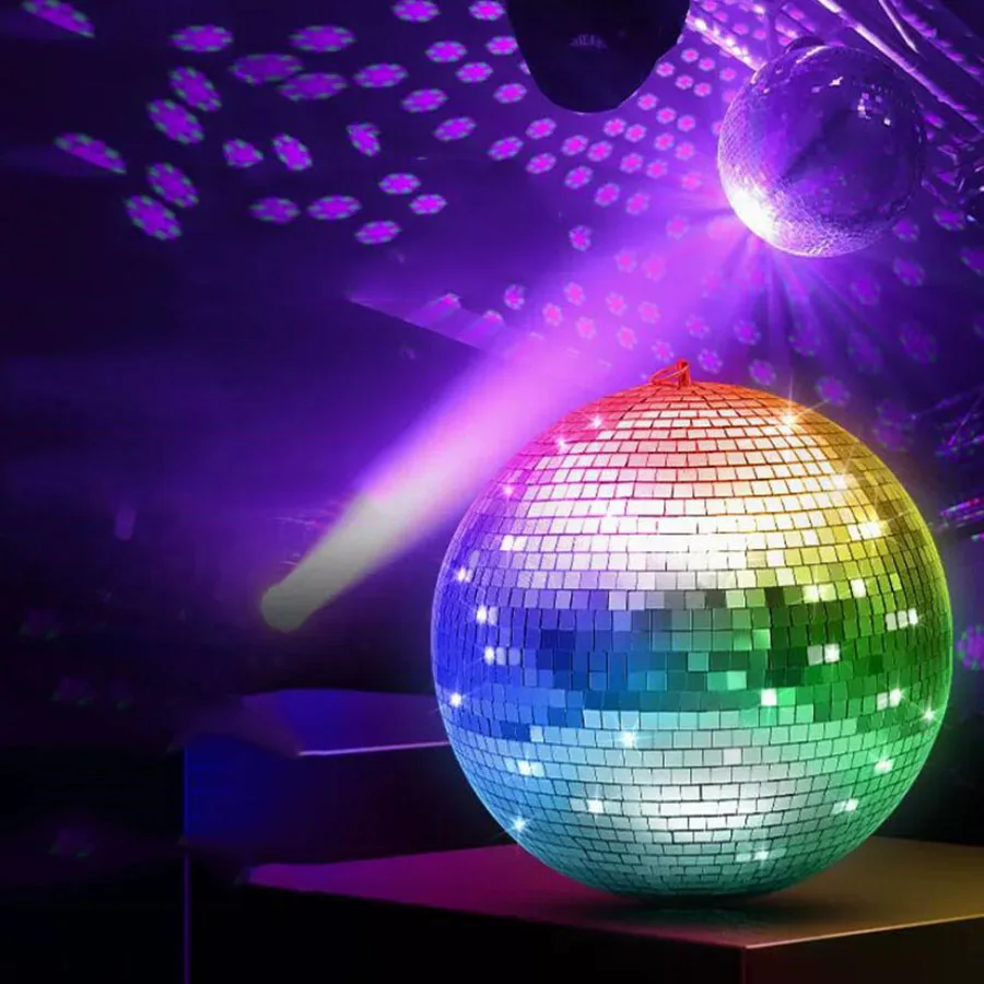 Disco Light Mirror Ball Stylish Mirror Ball Mirror Disco Ball Silver Hanging Reflective Disco Balls for Club Stage Event Decor
Disco Light Mirror Ball Stylish Mirror Ball Mirror Disco Ball Silver Hanging Reflective Disco Balls for Club Stage Event Decor