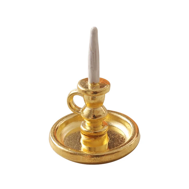 Cute 1:12 Dollhouse Miniature Furniture Toys Candle Holder Candlesticks Model Pretend Play House Toys for Kids Children
Cute 1:12 Dollhouse Miniature Furniture Toys Candle Holder Candlesticks Model Pretend Play House Toys for Kids Children