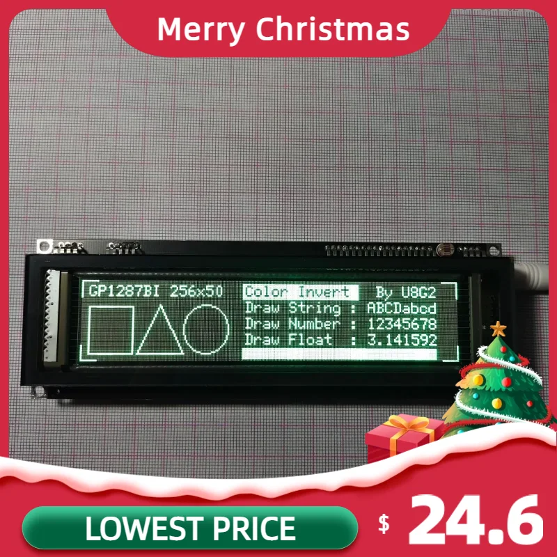 VFD флуоресцентный дисплей 6,1 дюймов VFD256x50 GP1287 флуоресцентный Графический точечный дисплей
VFD флуоресцентный дисплей 6,1 дюймов VFD256x50 GP1287 флуоресцентный Графический точечный дисплей