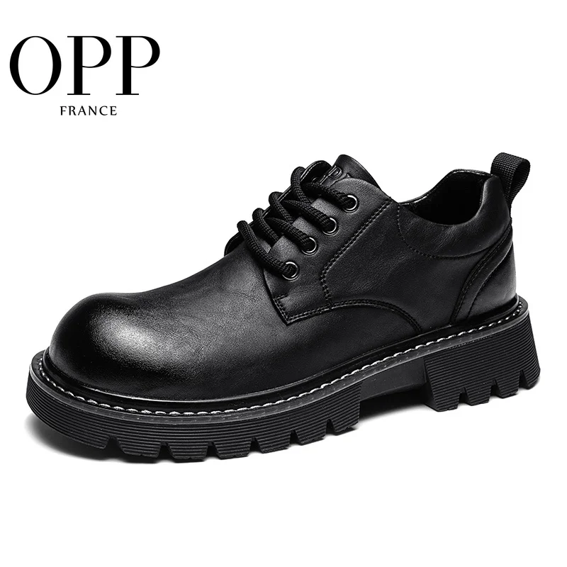 

Новинка, стильные мужские кроссовки OPP, высококачественные туфли Ace, повседневные туфли Forrest, роскошные дизайнерские туфли дерби для пар, рабочая одежда, прочная обувь
