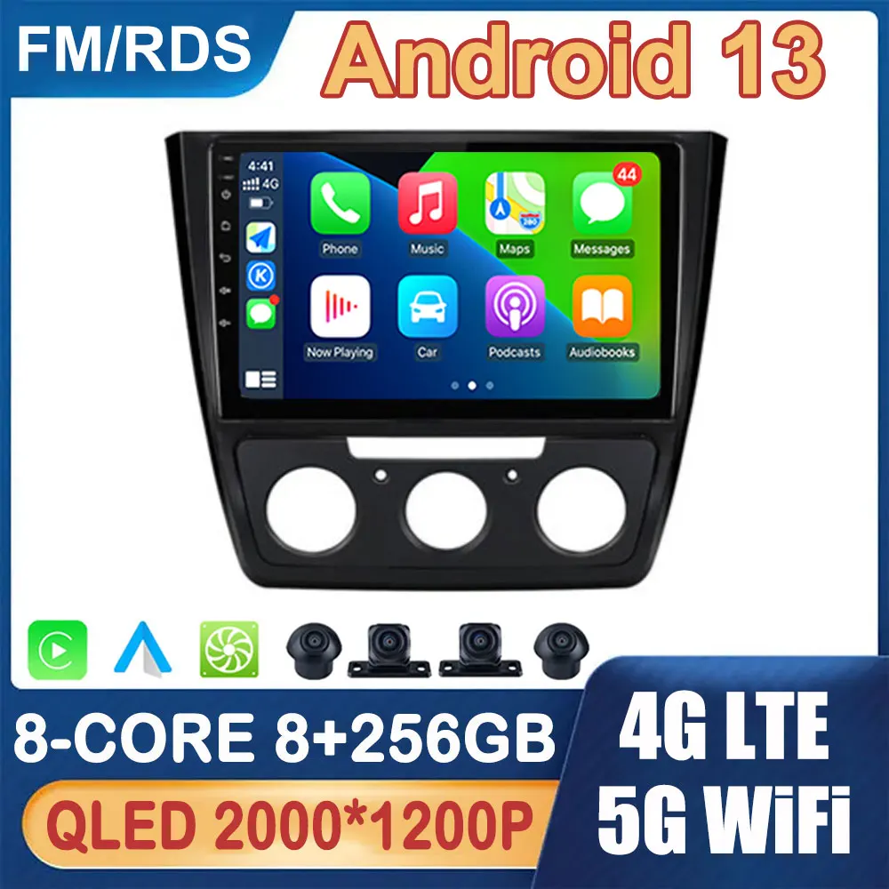 For Skoda Yeti 2009-2014 Android 13 Auto Carplay DSP WIFI GPS Navigation Car Radio Multimedia Video Player No 2 Din DVD
For Skoda Yeti 2009-2014 Android 13 Auto Carplay DSP WIFI GPS Navigation Car Radio Multimedia Video Player No 2 Din DVD