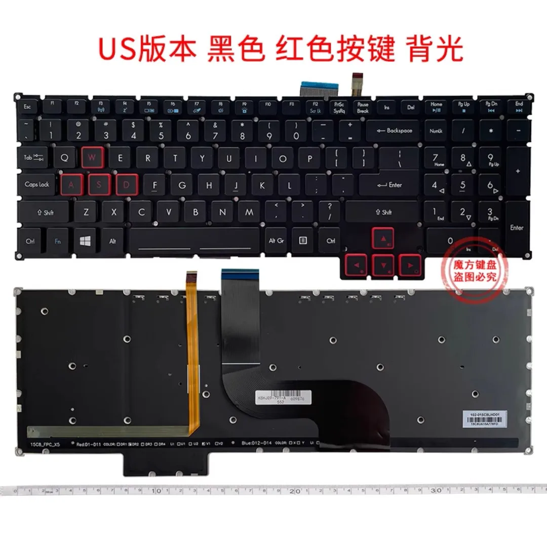 NEW FOR ACER G9-592 G9-592G G9-593 G9-792 G9-793 GX-791 GX-792 US Backlit Keyboard
NEW FOR ACER G9-592 G9-592G G9-593 G9-792 G9-793 GX-791 GX-792 US Backlit Keyboard