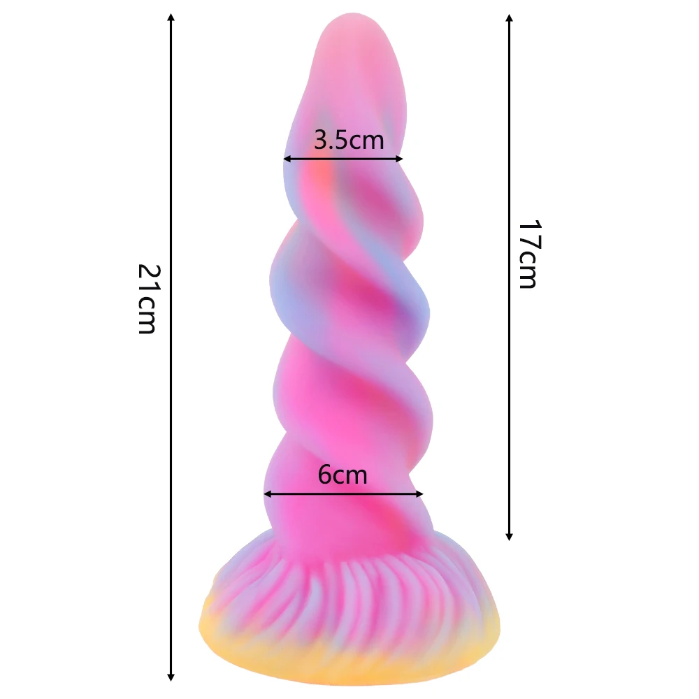 New Luminous Anal Toys Huge Dragon Dildos Glowing Monster Penis Colourful Butt Plug Soft Dildo with Suction Cup for Women Men New Luminous Anal Toys Huge Dragon Dildos Glowing Monster Penis Colourful Butt Plug Soft Dildo with Suction Cup for Women Men