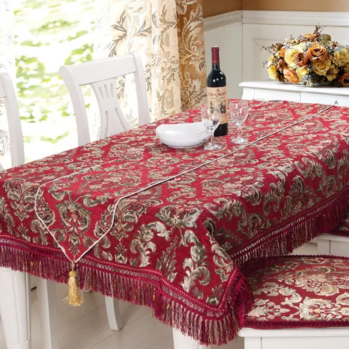 Table flag fabric tassel high-end jacquard countryside dining table cloth tablecloth coffee table
Table flag fabric tassel high-end jacquard countryside dining table cloth tablecloth coffee table
