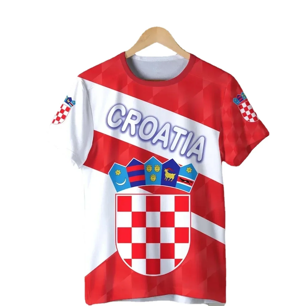 CROATIA Men Street T-Shirt Croatia National Emblem Flag 3D Print Unisex Fashion O-Neck Top Oversized Loose Hip Hop Short Sleeve
CROATIA Men Street T-Shirt Croatia National Emblem Flag 3D Print Unisex Fashion O-Neck Top Oversized Loose Hip Hop Short Sleeve