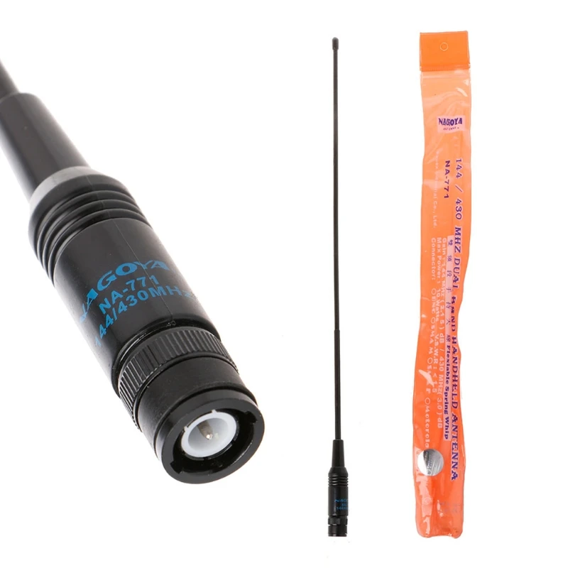NA-771 Двухдиапазонная портативная радиоантенна для рации VHF/UHF BNC для UV-5R P9JD
NA-771 Двухдиапазонная портативная радиоантенна для рации VHF/UHF BNC для UV-5R P9JD