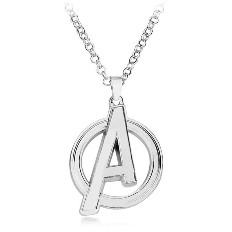 Marvel Superhero Organization Avengers Logo Letter A Pendant Necklace for Women Men Jewelry Fans Gifts Accessories
Marvel Superhero Organization Avengers Logo Letter A Pendant Necklace for Women Men Jewelry Fans Gifts Accessories