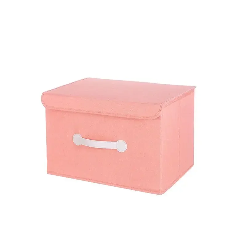 

Imitation Linen Storage Box For Organizing And Storing Clothes UL2392
