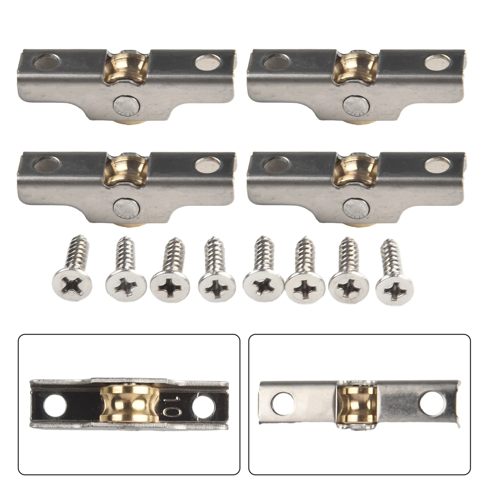 4Pcs Stainless Steel Sash Pulley Sliding Door Roller Runner Wheel Track Pulley Rustproof Corrosion Resistance Durable
4Pcs Stainless Steel Sash Pulley Sliding Door Roller Runner Wheel Track Pulley Rustproof Corrosion Resistance Durable