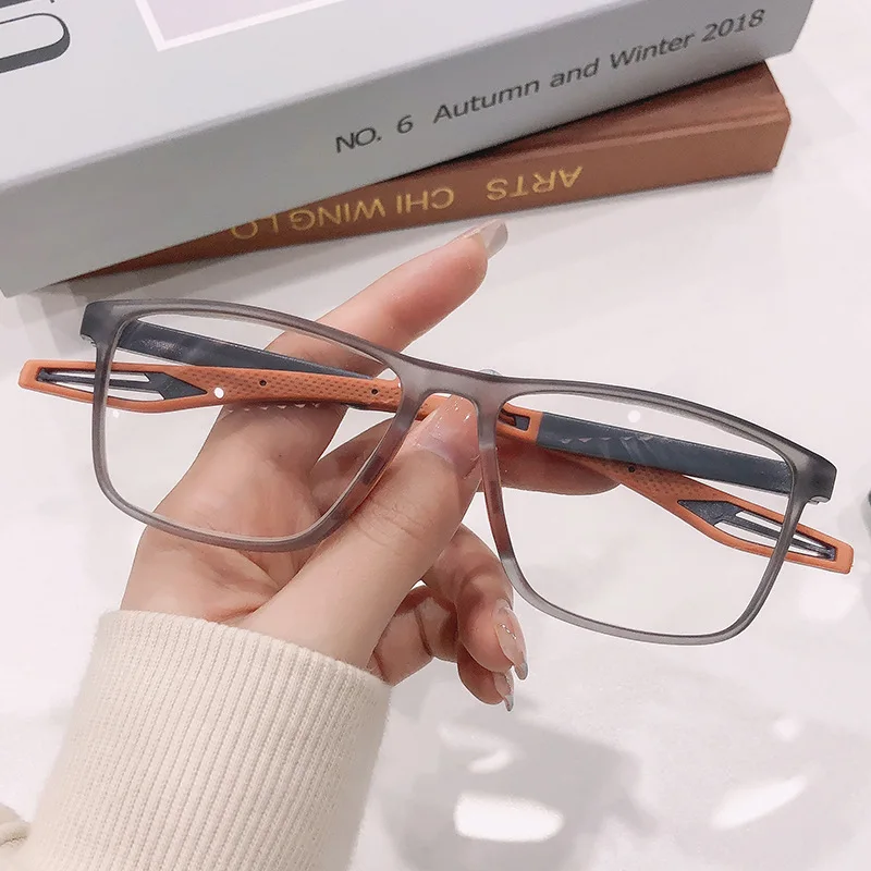 

New Sports Reading Glasses Women TR90 Middle-Aged Elderly High-Definition Lenses Anti Blue Light Presbyopia Glasses for Men