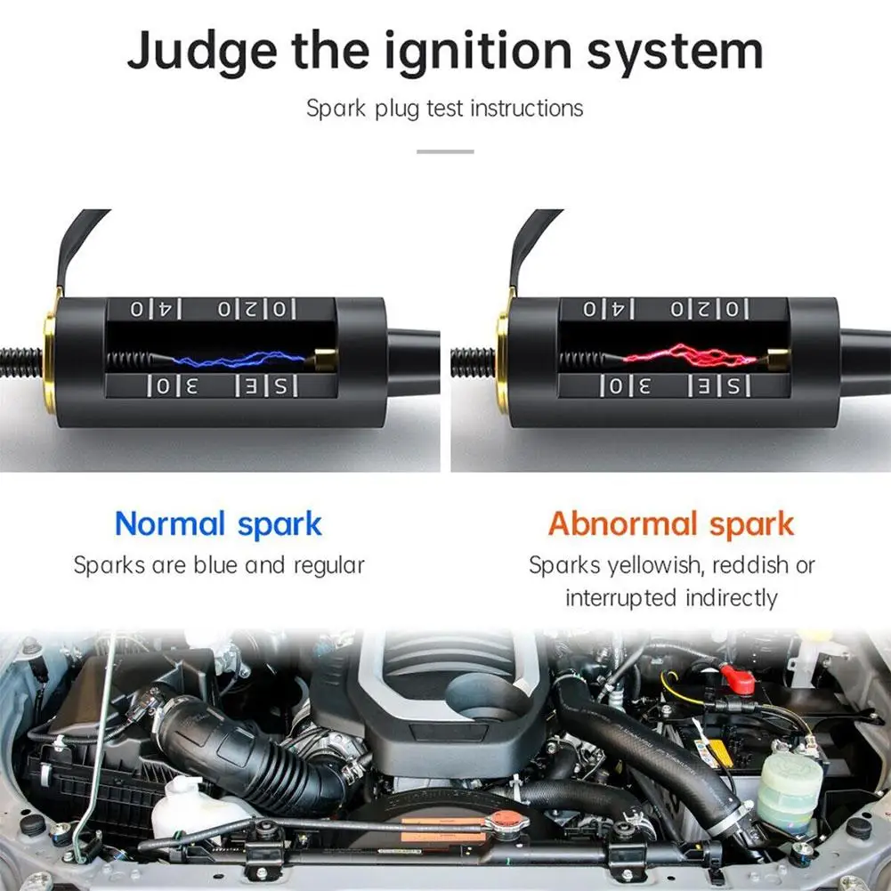Adjustable Spark Plug Tester For Ignition System Universal Ignition Coil Tester Automotive Diagnostic Tools Car Accessories F0L4
Adjustable Spark Plug Tester For Ignition System Universal Ignition Coil Tester Automotive Diagnostic Tools Car Accessories F0L4