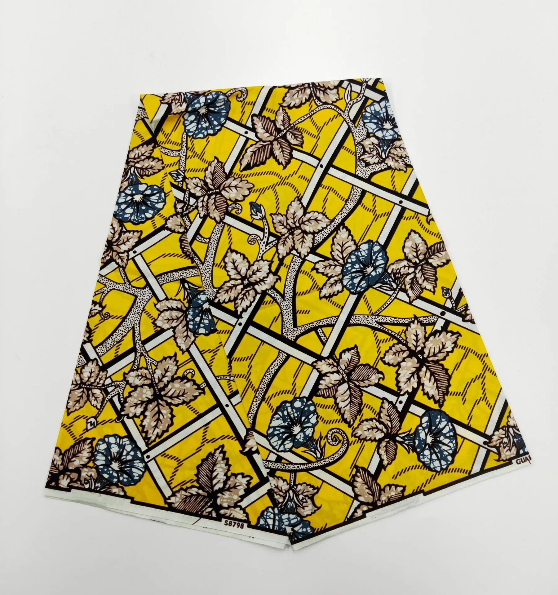 Ankara Fabric African Real Wax Print 100% Cotton Sewing Material For Dress High Quality Wax Tissu Africain Cotton Fabric 6yard
Ankara Fabric African Real Wax Print 100% Cotton Sewing Material For Dress High Quality Wax Tissu Africain Cotton Fabric 6yard