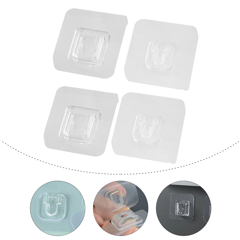 20 Sets Adhesive Hook Adhesives Door Sticky Hook Adhesives Double Sided Adhesive Hook Adhesives for Hanging Self
20 Sets Adhesive Hook Adhesives Door Sticky Hook Adhesives Double Sided Adhesive Hook Adhesives for Hanging Self