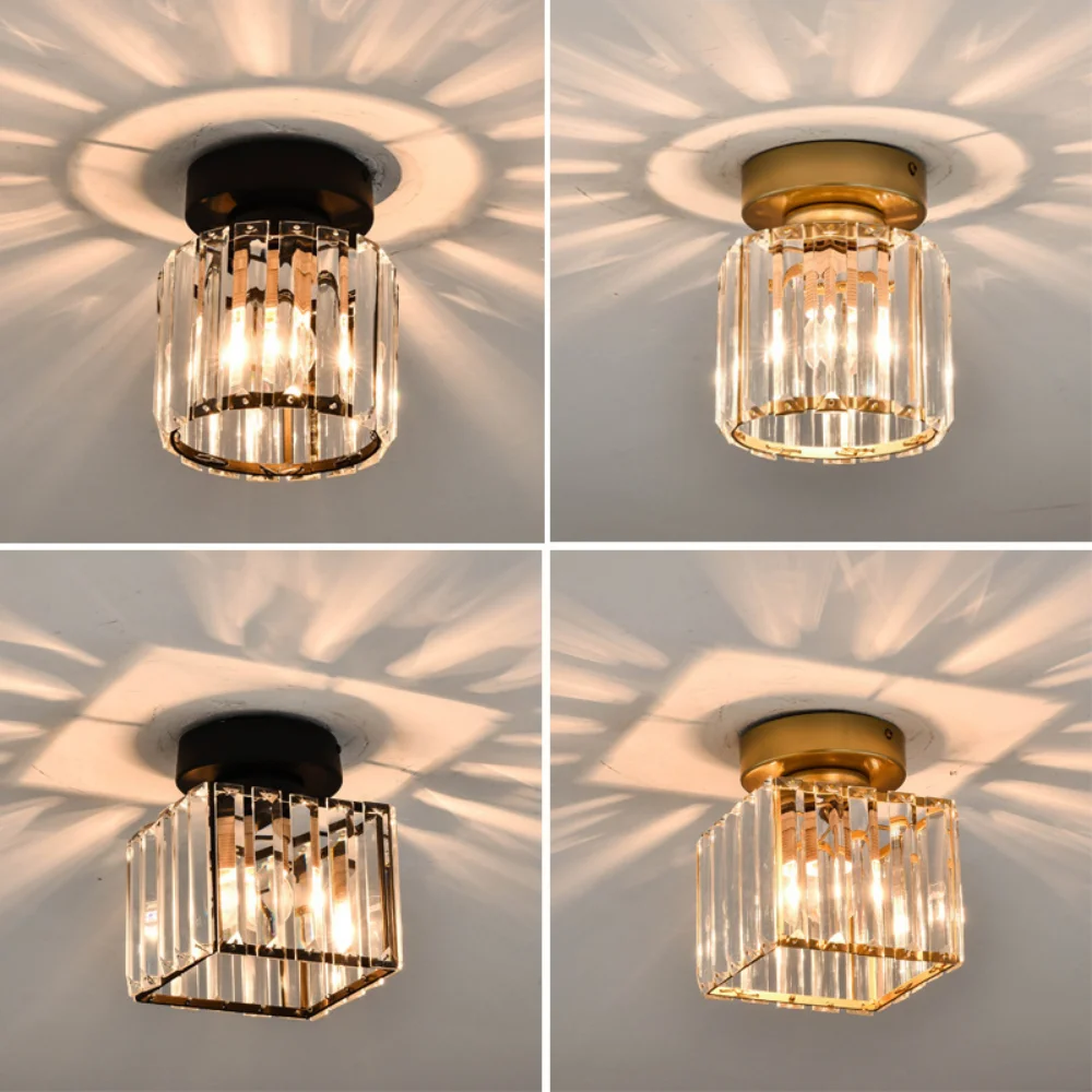 Led Ceiling Lights Crystal Lampshade Balck Gold Living Room Bedroom Modern Round Square Decorative Ceiling Lamp E27
Led Ceiling Lights Crystal Lampshade Balck Gold Living Room Bedroom Modern Round Square Decorative Ceiling Lamp E27