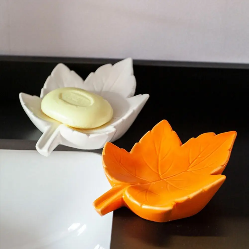 Maple Shape Drain Soap Box Practical Easy To Rinse Ceramic Soap Dish Holder Keep Soap Bars Dry Quick Drain Soap Box Bathroom
Maple Shape Drain Soap Box Practical Easy To Rinse Ceramic Soap Dish Holder Keep Soap Bars Dry Quick Drain Soap Box Bathroom