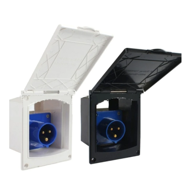 220V-240V 16A 23A Marine Power Inlet Male Inlet Power Socket for Trailer, Boats, RVs Power Inlet, White Black
220V-240V 16A 23A Marine Power Inlet Male Inlet Power Socket for Trailer, Boats, RVs Power Inlet, White Black