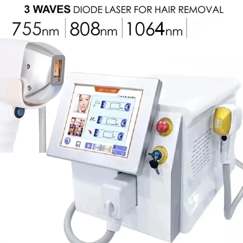 3 Wavelength 2000W High Power Alexandrite 808nm 755nm 1064Nm Diode Hair Removal Machine With CE
3 Wavelength 2000W High Power Alexandrite 808nm 755nm 1064Nm Diode Hair Removal Machine With CE