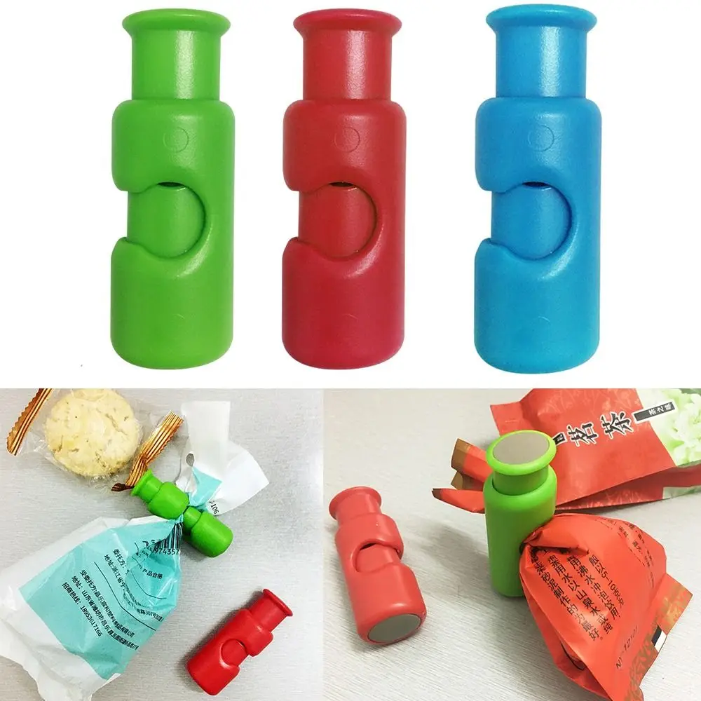 

Plastic Tool Sealing Bag Clips Snack Seal Keeping Clamp Sealer Clamp Fresh-Keeping Simple to Use Bag Clip Kitchen Storage Tool