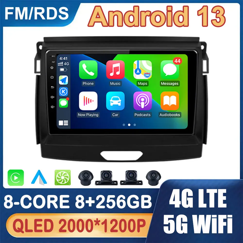 Auto Carplay 9" Android 13 For Ford Ranger 2015 - 2020 Support DSP IPS QLED Touch Screen GPS Car Radio Multimedia Video Player
Auto Carplay 9" Android 13 For Ford Ranger 2015 - 2020 Support DSP IPS QLED Touch Screen GPS Car Radio Multimedia Video Player