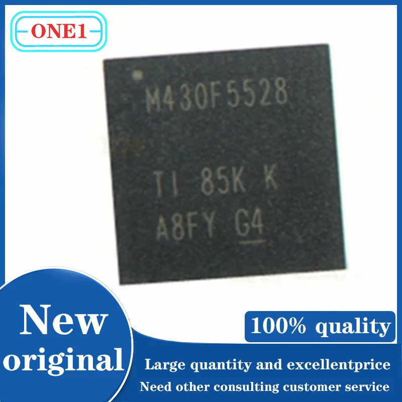 1PCS / lot Новый оригинальный микроконтроллер MSP430F5528IRGCR MSP430F5524 M430F5528 QFN - 64 - EP (9x9) ROHS
1PCS / lot Новый оригинальный микроконтроллер MSP430F5528IRGCR MSP430F5524 M430F5528 QFN - 64 - EP (9x9) ROHS