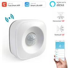 Tuya WIFI PIR Motion Sensor Detector Movement Sensor Smart Life APP Wireless Home Automation System Work with Alexa Routine Set Tuya WIFI PIR Motion Sensor Detector Movement Sensor Smart Life APP Wireless Home Automation System Work with Alexa Routine Set