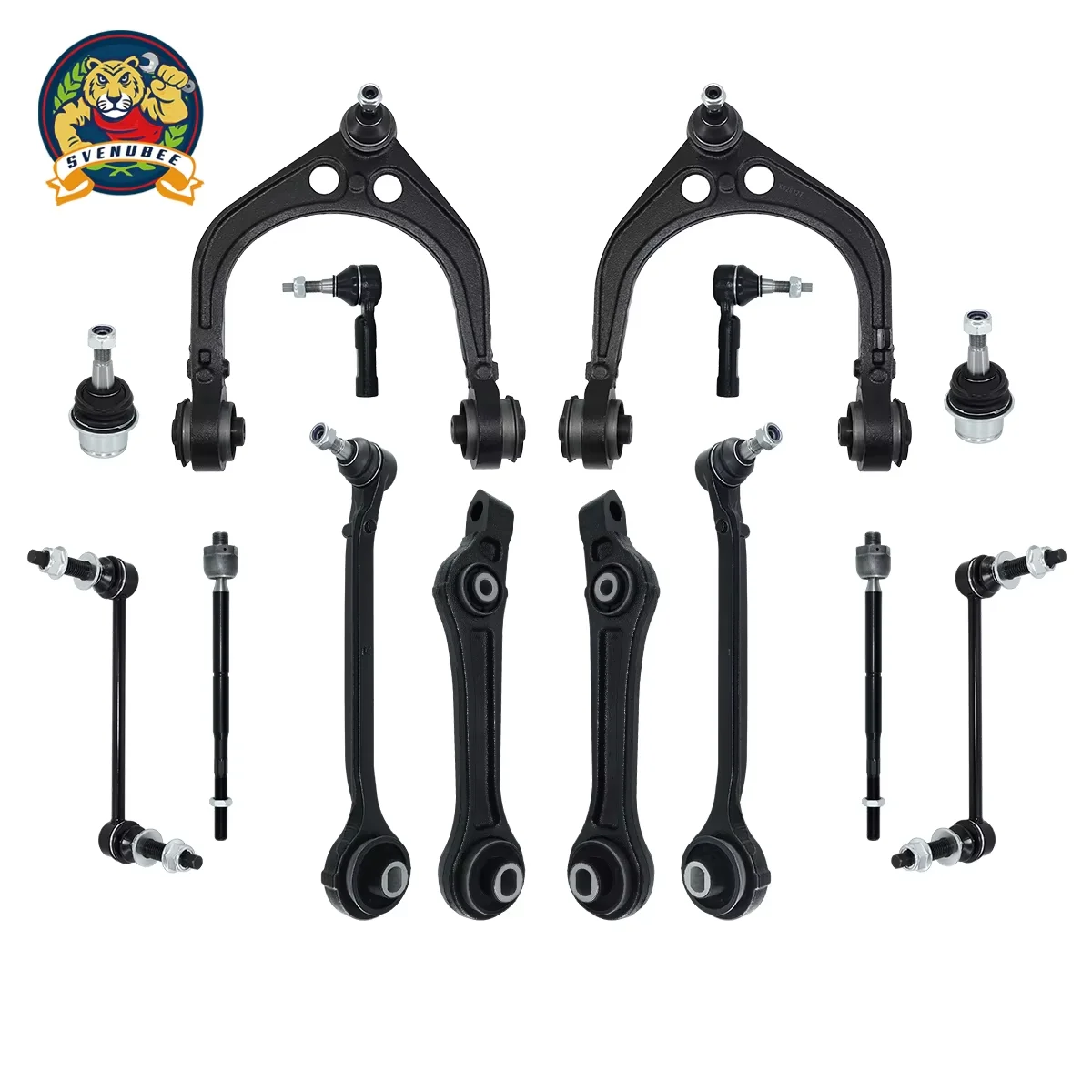 طقم تعليق ذراع التحكم السفلي العلوي الأمامي من Svenubee لكرايسلر 300 شاحن دودج تشالينجر ماغنوم RWD 2005 2006 - 2010 6 طقم تعليق ذراع التحكم السفلي العلوي الأمامي من Svenubee لكرايسلر 300 شاحن دودج تشالينجر ماغنوم RWD 2005 2006 - 2010