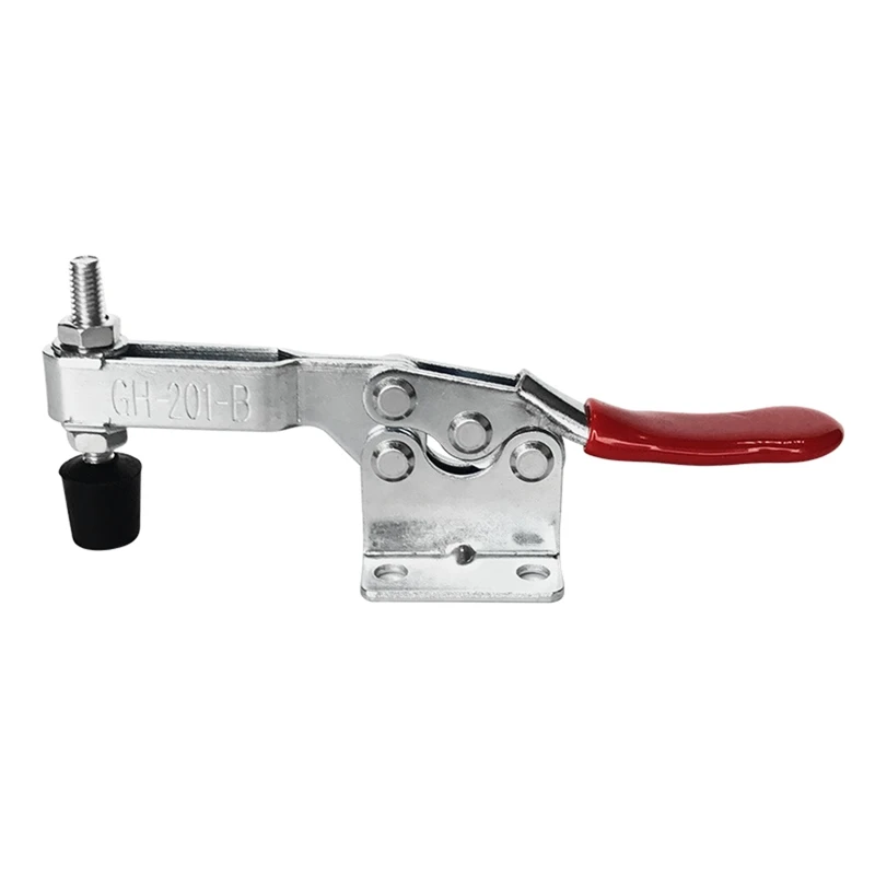 

Red Toggle Clamp GH-201B 100kg 220 Lbs Quick Release Tool Horizontal Clamps Hand New Heavy Duty Tooling Accessory Dropship
