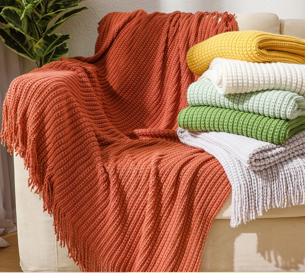 Throw Blanket Office Nap Air Conditioner Sofa Knitted Bohemian Bed End Blanket Blankets Stitch Cover Bedroom Home Textile Garden
Throw Blanket Office Nap Air Conditioner Sofa Knitted Bohemian Bed End Blanket Blankets Stitch Cover Bedroom Home Textile Garden