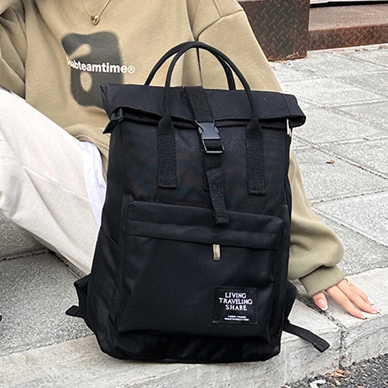 

Милый женский рюкзак для колледжа, нейлоновый модный дорожный ранец для книг для девушек и мужчин, удобная сумка для ноутбука, мужские школьные портфели, 2 размера