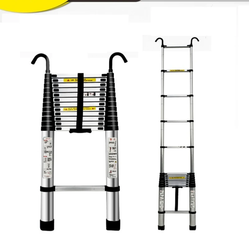 Gadoci telescopic household folding ladder lifting stairs aluminum alloy ladder hook single ladder pedal portable room
Gadoci telescopic household folding ladder lifting stairs aluminum alloy ladder hook single ladder pedal portable room