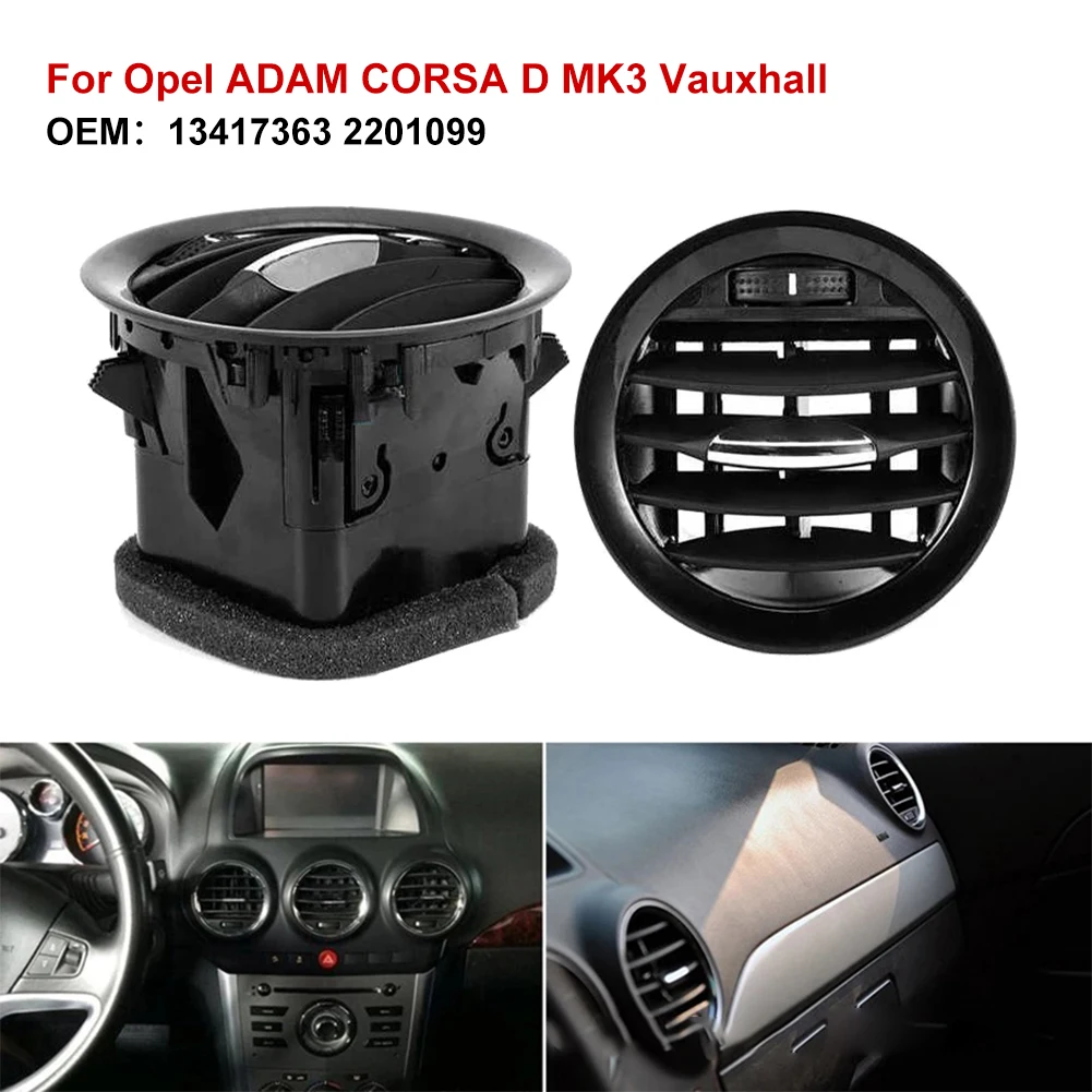 New Car Air Conditioning A/C Air Vent Cover Outlet Grille Fits For Opel ADAM CORSA D MK3 Vauxhall 13417363 2201099 Black/Chrome
New Car Air Conditioning A/C Air Vent Cover Outlet Grille Fits For Opel ADAM CORSA D MK3 Vauxhall 13417363 2201099 Black/Chrome