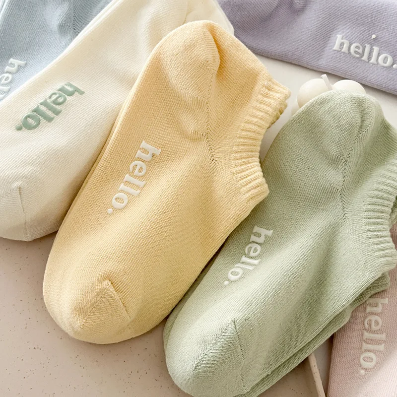 New Women Socks Low-cut Spring Summer Candy Color Cotton Anti-slip Socks Colorful Breathable No Show Short Socks Girls Casual
New Women Socks Low-cut Spring Summer Candy Color Cotton Anti-slip Socks Colorful Breathable No Show Short Socks Girls Casual