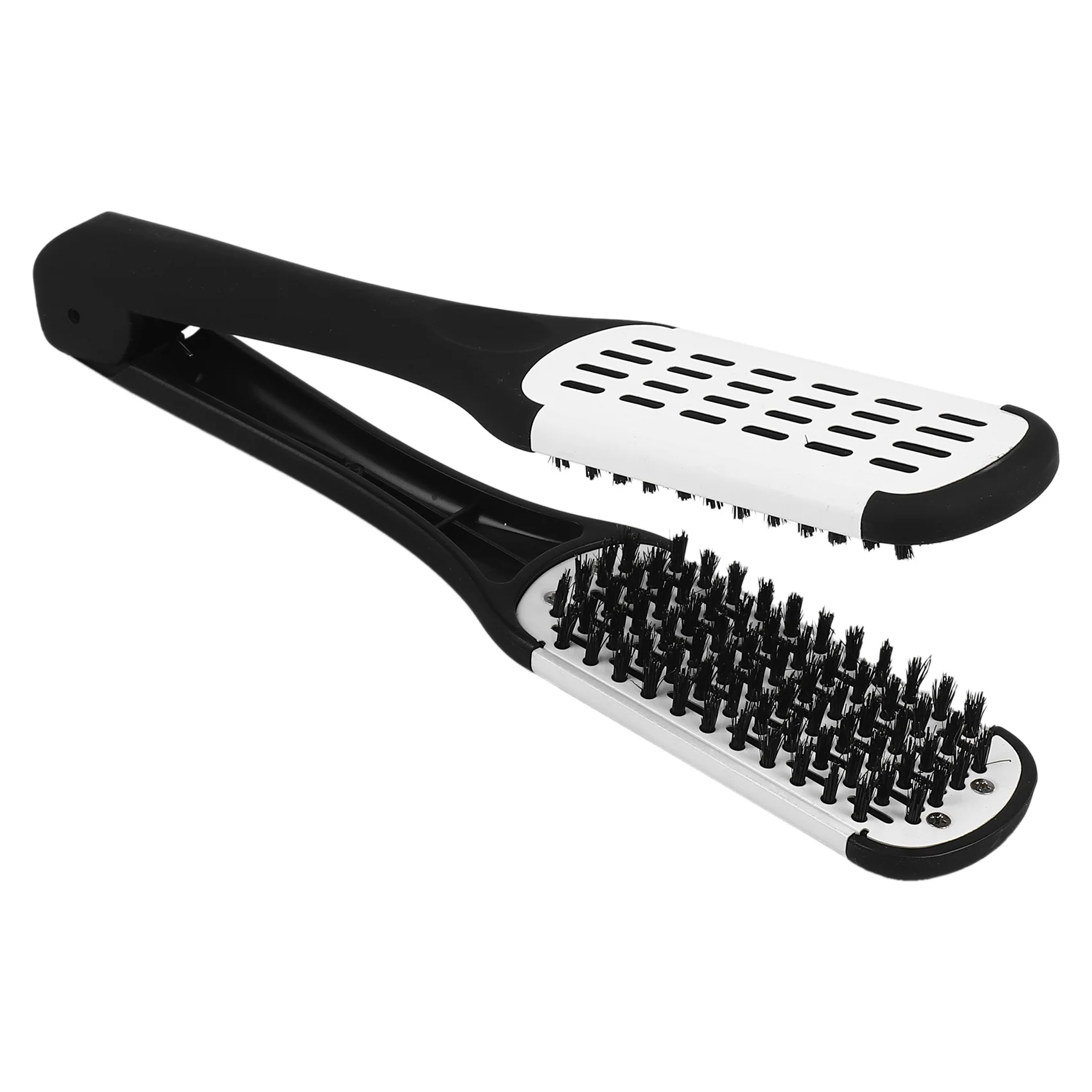 Professional Straightening Brush Hairdressing tool Double-sided brush Hair straightening
Professional Straightening Brush Hairdressing tool Double-sided brush Hair straightening