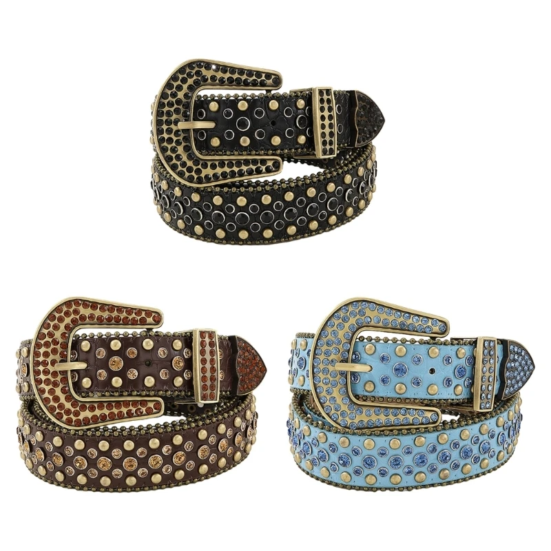 Unisex Waist Belts for Jeans Glitter Belt for Woman Cowboy Cowgirl Teens Female Jeans Skirt Waistband
Unisex Waist Belts for Jeans Glitter Belt for Woman Cowboy Cowgirl Teens Female Jeans Skirt Waistband