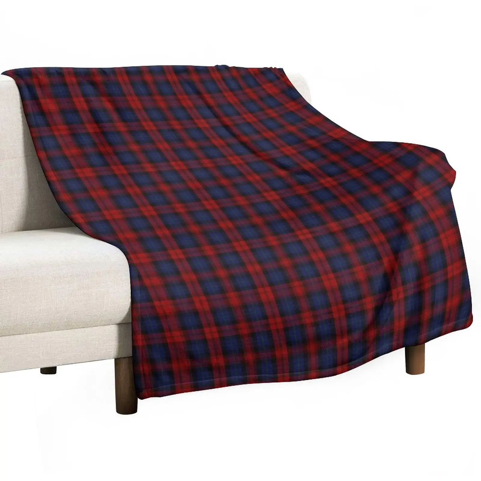 

MacLachlan Clan Tartan Throw Blanket Thin Blanket Luxury Throw Blanket