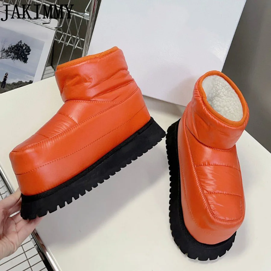 Winter Wool Platform Ankle Boots Women Round Toe Thick Sole Warm Waterproof Rain Boots Casual Designer Party Snow Boot For Women
Winter Wool Platform Ankle Boots Women Round Toe Thick Sole Warm Waterproof Rain Boots Casual Designer Party Snow Boot For Women